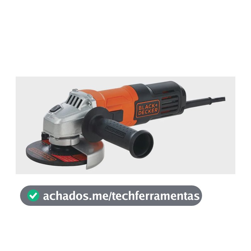Esmerilhadeira Angular 115mm BLACK+DECKER 12000Rpm G650 650W