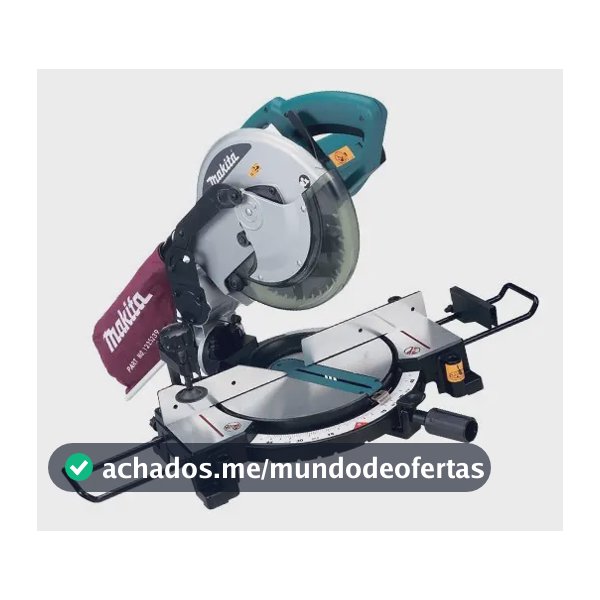 Makita Mls100 serra de esquadria profissional 1500w 10 pol