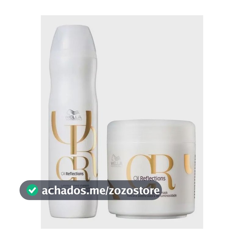 Kit Wella Oil Reflections - Shampoo e Máscara