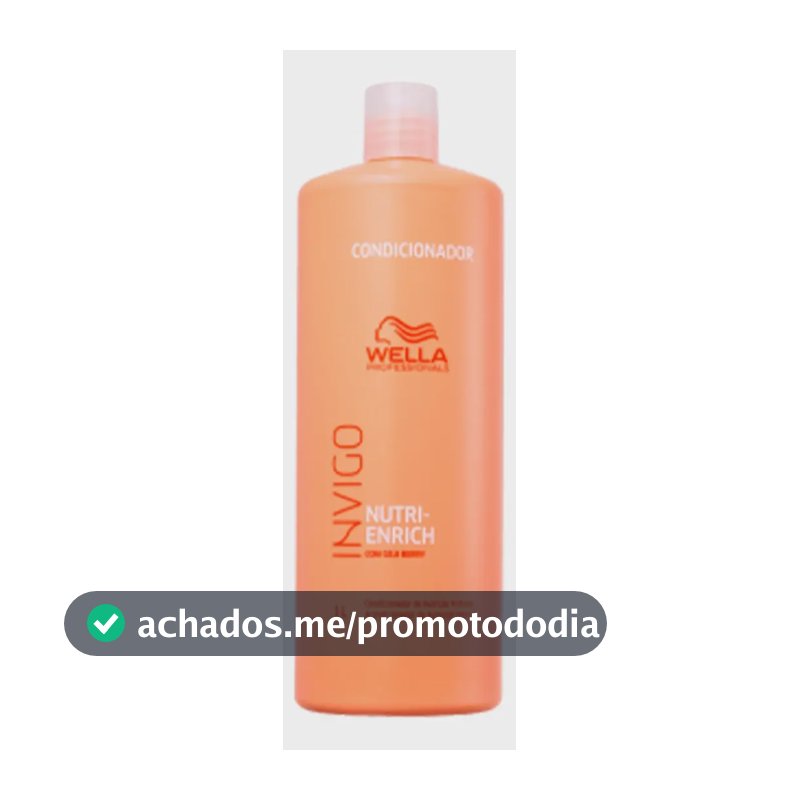 Condicionador Invigo Nutri Enrich 1000ml - Wella