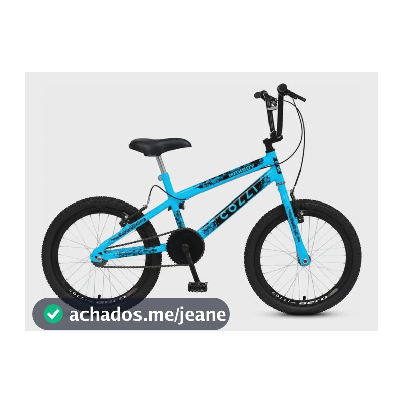 Bicicleta Colli Max Boy Cross Aro 20 Cor Azul Tamanho do quadro 12