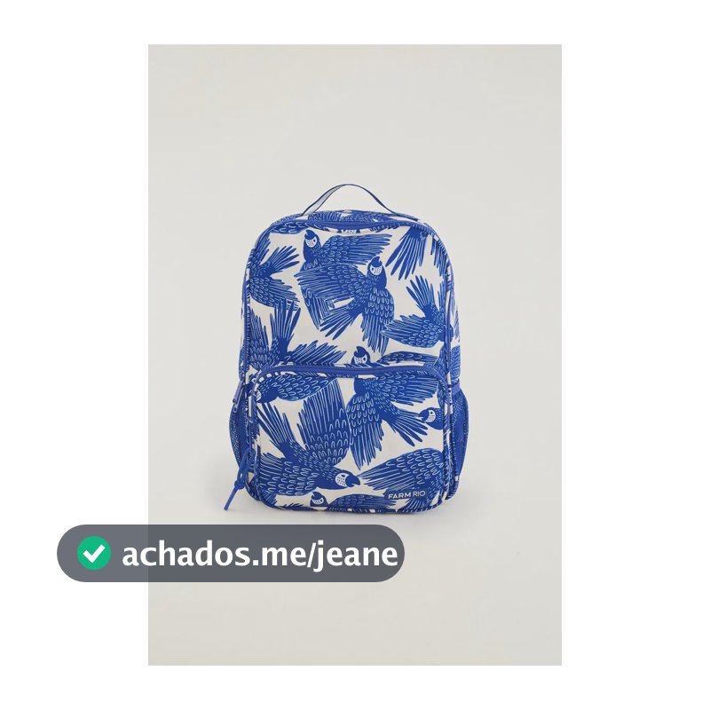 Mochila Farm Me Leva Voo Das Araras 78327108