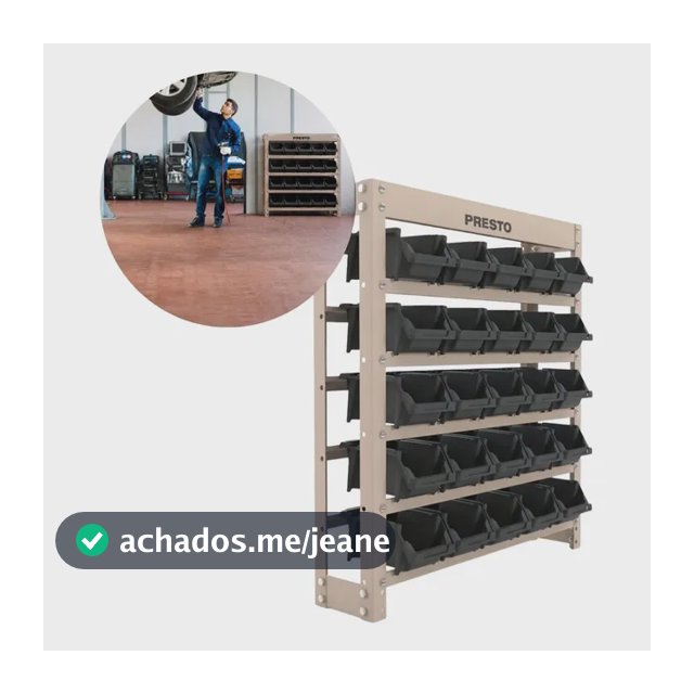 Estante Prateleira Com Gavetas Guarda Parafusos Oficina