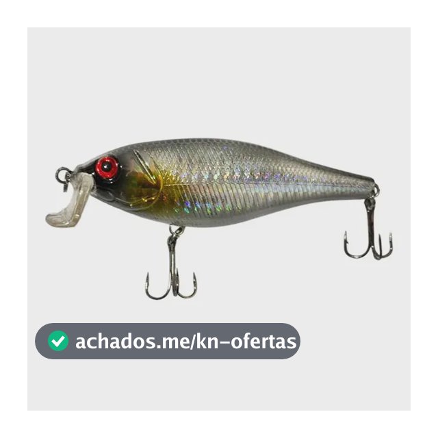 Isca Artificial Tipo Papa-black Meia Água Matadeira Pantanal
