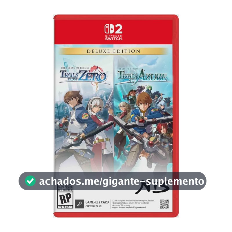 The Legend Of Heroes Trails From Zero E Azure Dlx Switch 2
