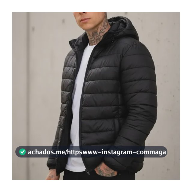 Jaqueta Casaco Puffer De Frio Blusa Impermeável Inverno