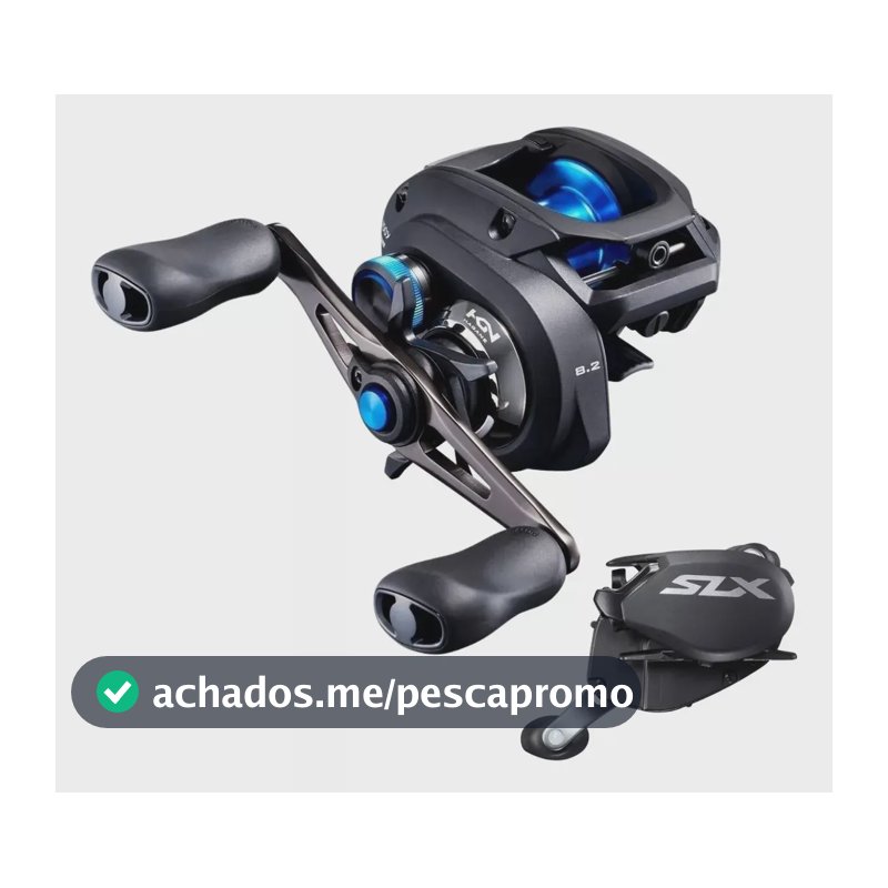 Carretel carretilha Shimano SLX SLX151XG esquerdo color preto