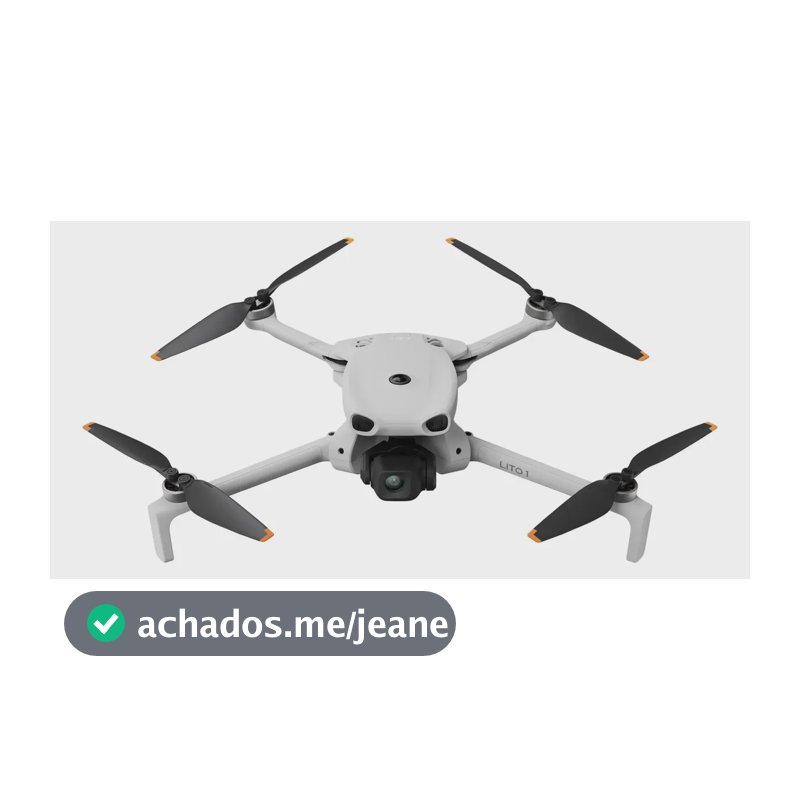 Drone Dji Lito 1 Standard Cinza Sem Tela Cinza