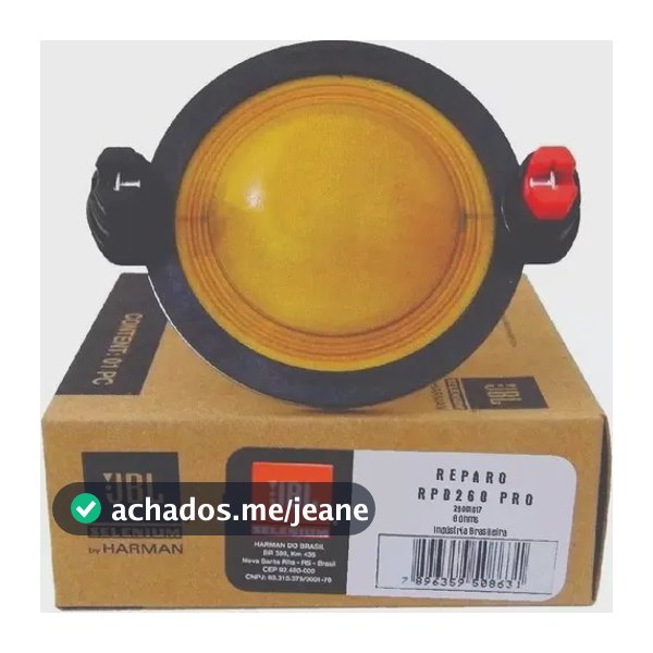Reparo Orig. Driver Rpd260 P/ Corneta Selenium D260 Pro