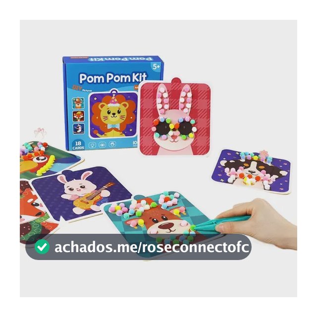 Pintura De Bolas De Cabelo: Materiais De Bricolage Feitos À