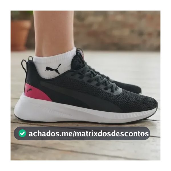 Kit Tênis De Corrida Puma Flyer Lite 3 Wns Feminino E Meia
