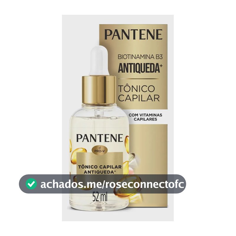 Tônico Capilar Pantene Antiqueda Biotinamina B3 52ml