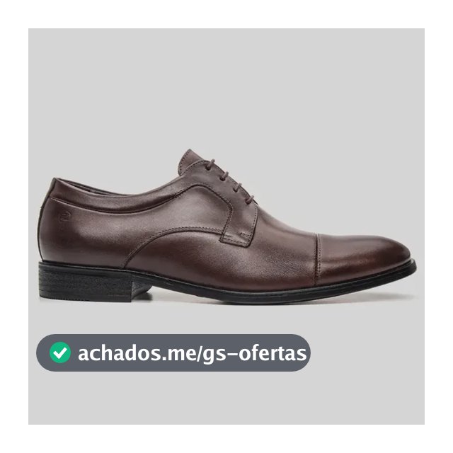 Sapato Masculino Casual Estilo Derby Confortável Clássico
