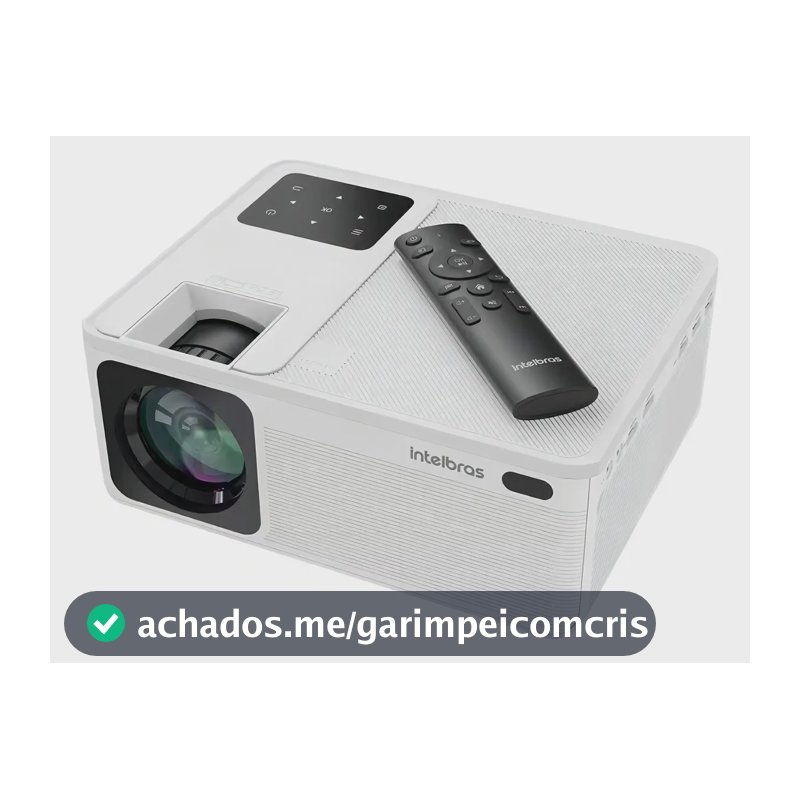 Projetor PFL5211 Full HD 5200lm Branco Intelbras 127/220V