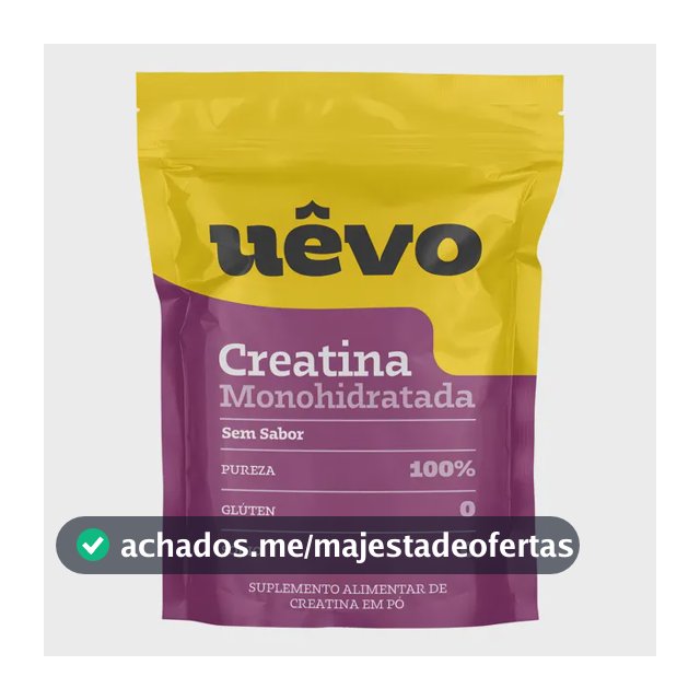 Creatina UÊVO Protein em pó Sem sabor x 300g