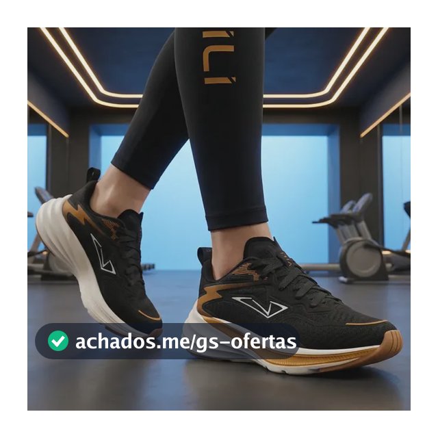 Tênis Feminino Olimp Vili Ace Corrida Caminhada Academia