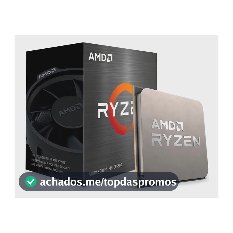 Processador AMD Ryzen 7 5700 4.6GHz 8 Núcleos 16 Threads AM4
