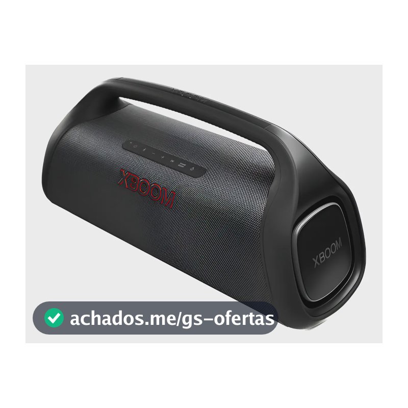 LG XBOOM XG9S Caixa de som Bluetooth portátil - IP67 e 24 horas de bateria