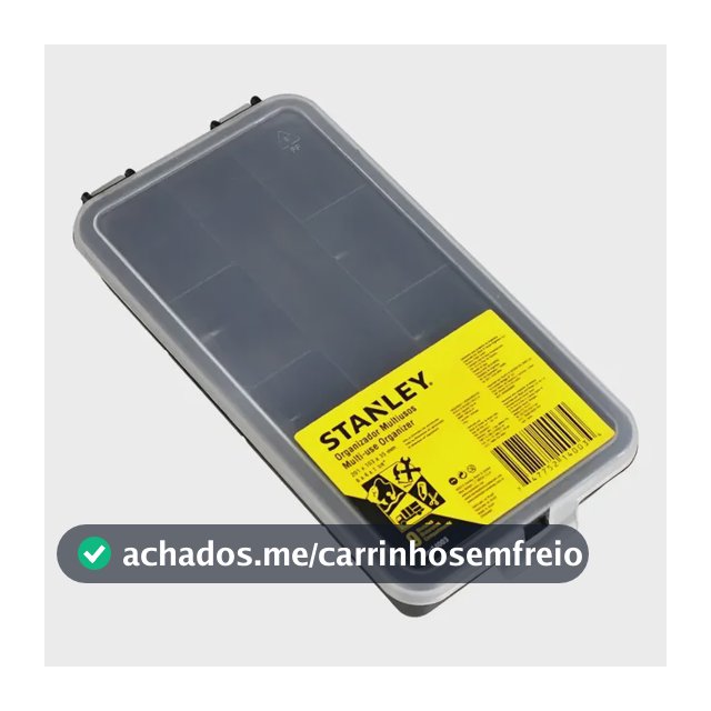 Caixa Organizadora Pequena Stanley Stst14003 Preto