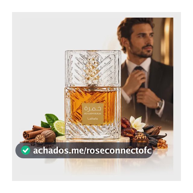 Perfume Khamrah Lattafa Masculino 100ml Original