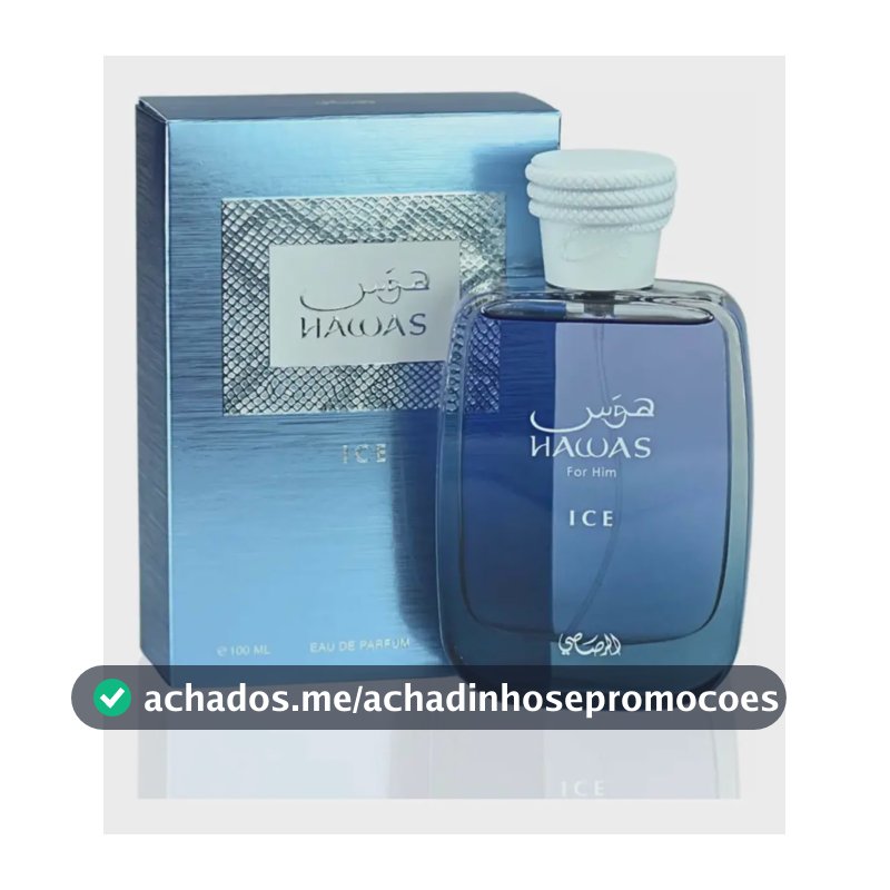 Perfume Árabe Rasasi Hawas Ice Eau de Parfum Spray 100ml