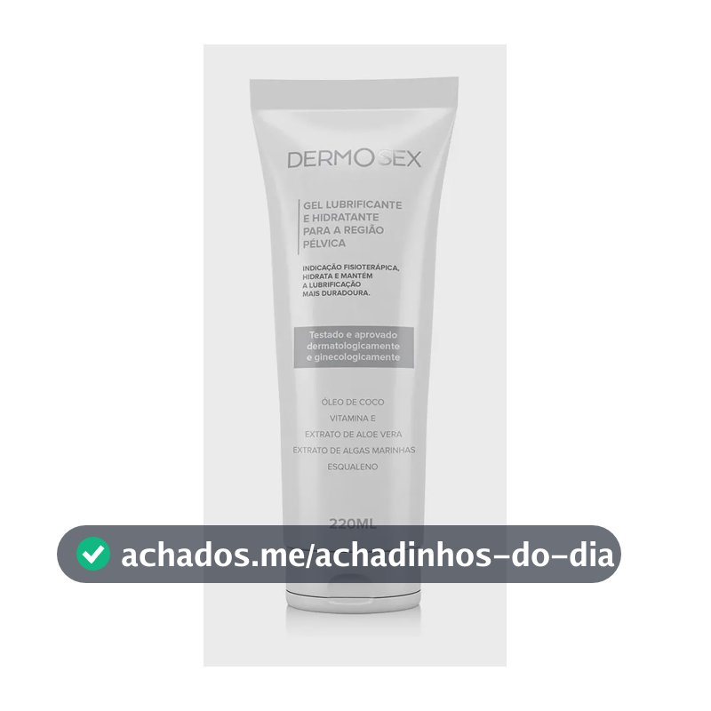 Gel Lubrificante E Hidratante Para A Região Pélvica Dermosex