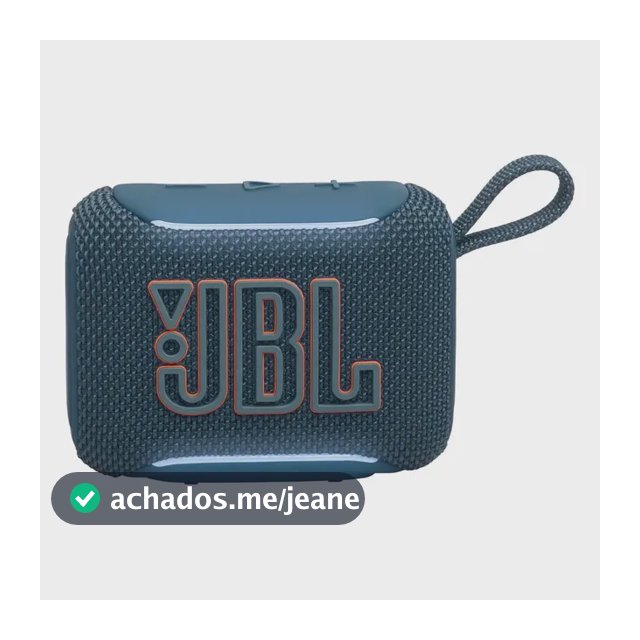Caixa de som portátil com Bluetooth JBL GO5 - Azul