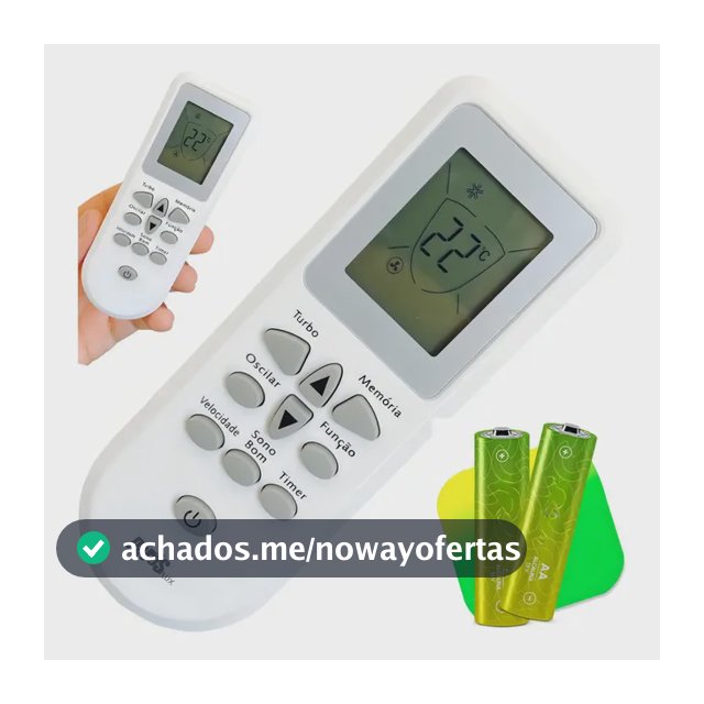 Controle Remoto Para Ar Condicionado Consul Split Bem Estar