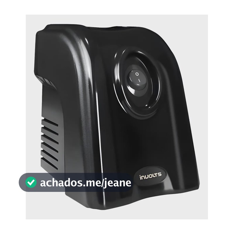 Protetor 500v Eletrônico Para Pc 110/220 Mono | Involts Preto
