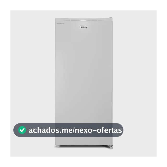 Freezer Vertical Pfv165b 4 Gavetas 140 L Branco Philco 127 V Branco