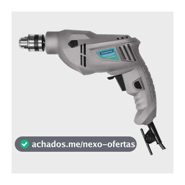 Furadeira De Impacto 500 W 3/8 Cinza Tramontina