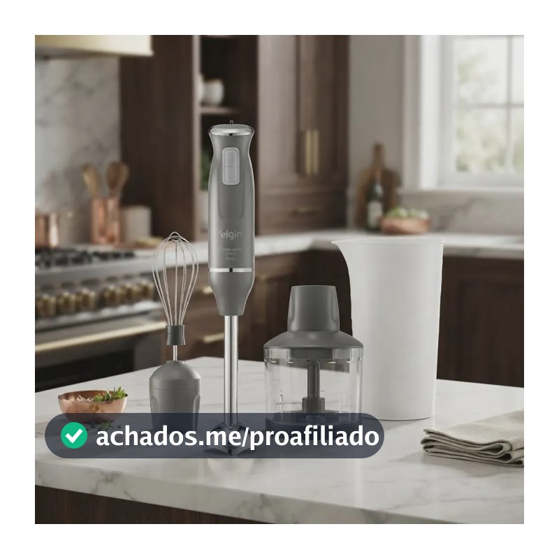 Mixer Power Inox 3 Em 1 600w Elgin Lunar -