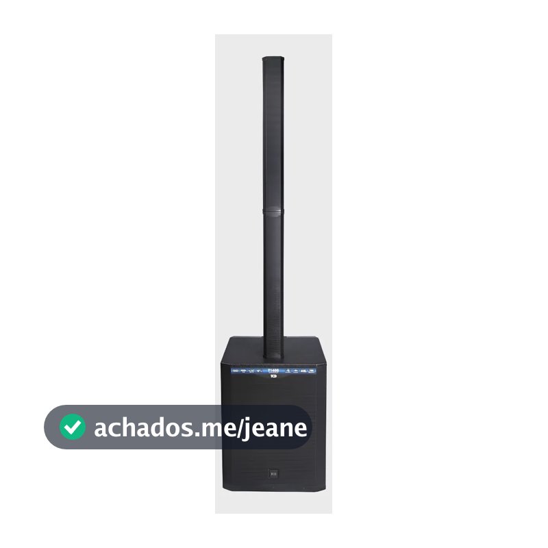 Sistema Pa Profissional Tcd T1400 - Sub 18 + Coluna 1400w