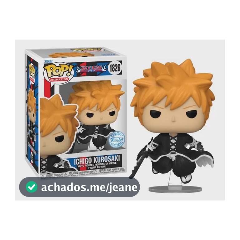 Funko Pop Bleach Ichigo Kurosaki 1826