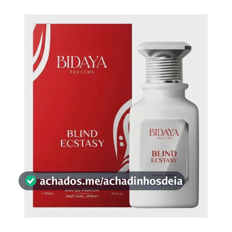 Perfume Árabe Blind Ecstasy 100ml Bidaya EDP