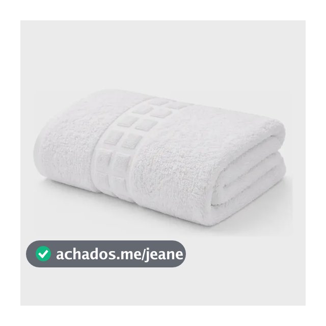 Toalha De Banho Branca Grossa Hotel 520g/m Premium Felpuda Branco