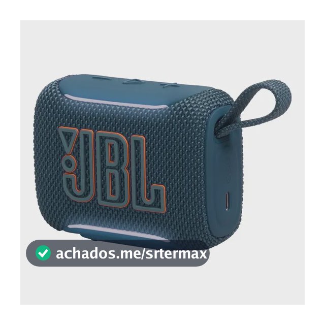 Caixa de som portátil com Bluetooth JBL GO5 - Azul