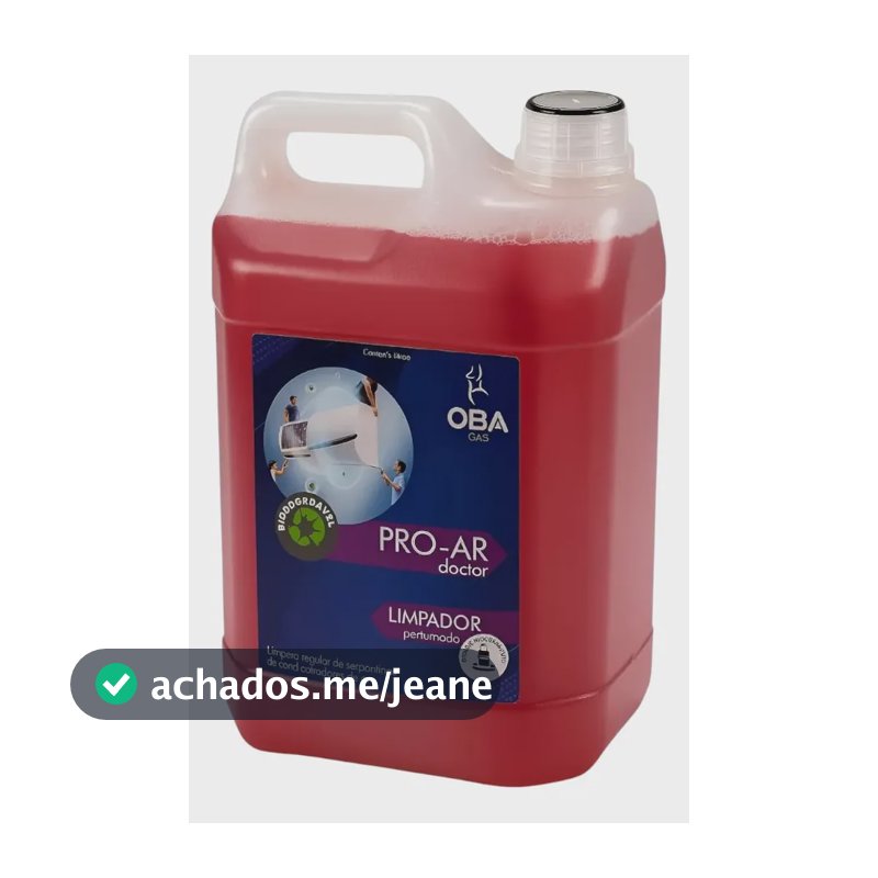 Higienizador Bactericida Perfumado Ar Cond Proar Doctor 5l