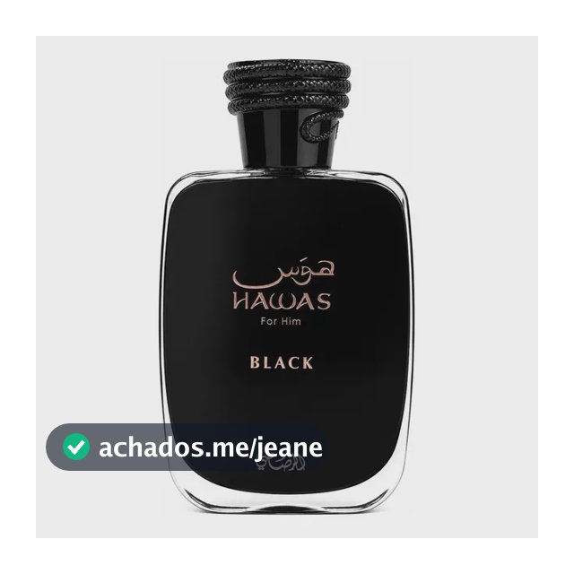 Perfume Hawas Black Rasasi