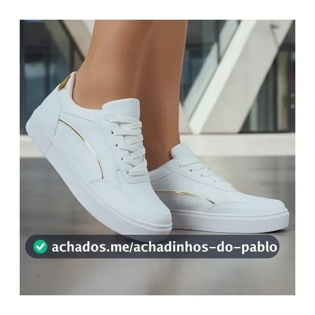 Tenis Feminino Casual Leve Retrô Clássico Moda Confortavel