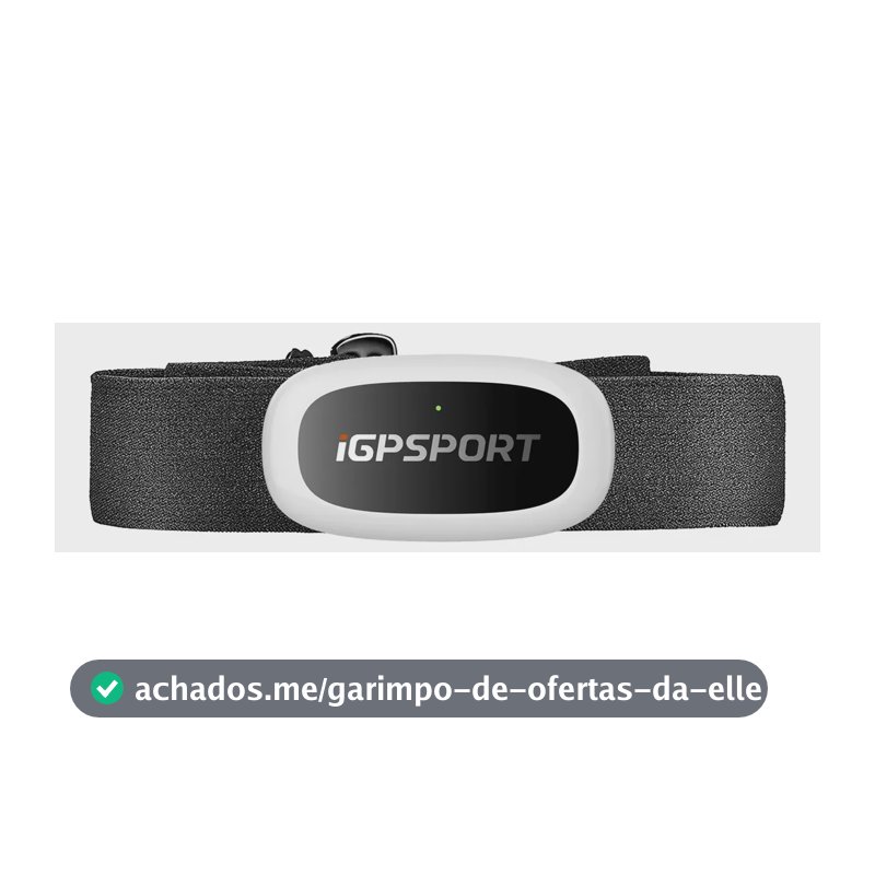 Cinta Cardiaca Monitor Cardiaco Bluethooth Ant+ Serve Garmin Branco