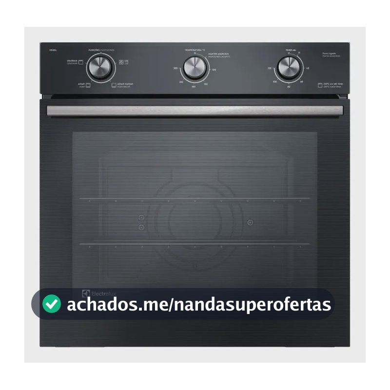 Forno de Embutir Elétrico Electrolux 80L OE8EL