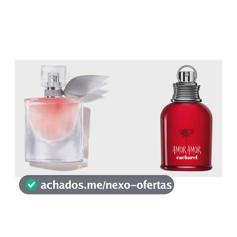 Kit Perfumes: Lancôme La Vie Est Belle Edp 30ml + Cacharel Amor Amor Edt 30ml