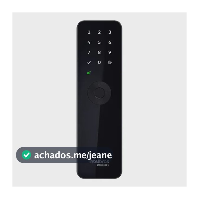 Fechadura Inteligente De Embutir Sem Maçaneta Mfr 3001 V Intelbras