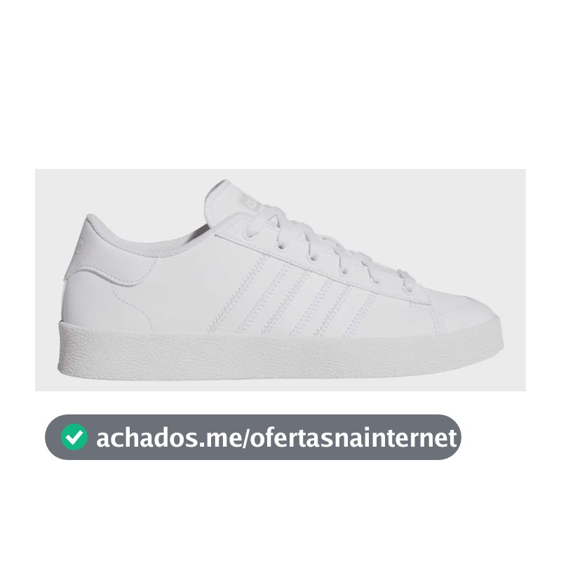 Tênis Masculino E Feminino Jump Hook adidas Branco Liso 42 Br