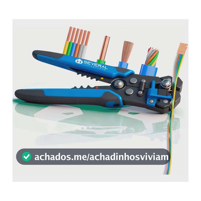 Alicate Desencapador e Crimpador Automático 8 para Fios de 0.2 a 6.0 mm2