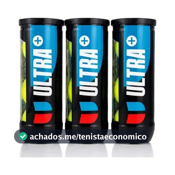 kit com 9 bolas Bola De Tênis Ultra+
