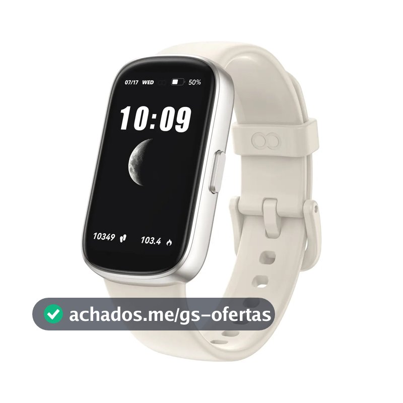 Relógio Inteligente Smart Band Sports E À Prova De Água Caixa Branco