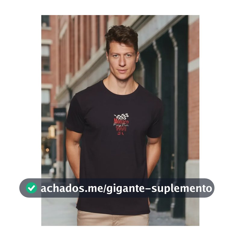 Camiseta Monaco 1991 Reserva Preto Senna Monaco G Estampa Localizada