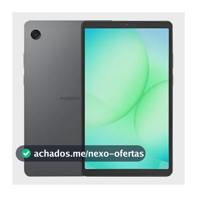 Galaxy Tab A11, 64gb, 4gb Ram, Tela De 8.7 , Bateria 5.100ma Cinza